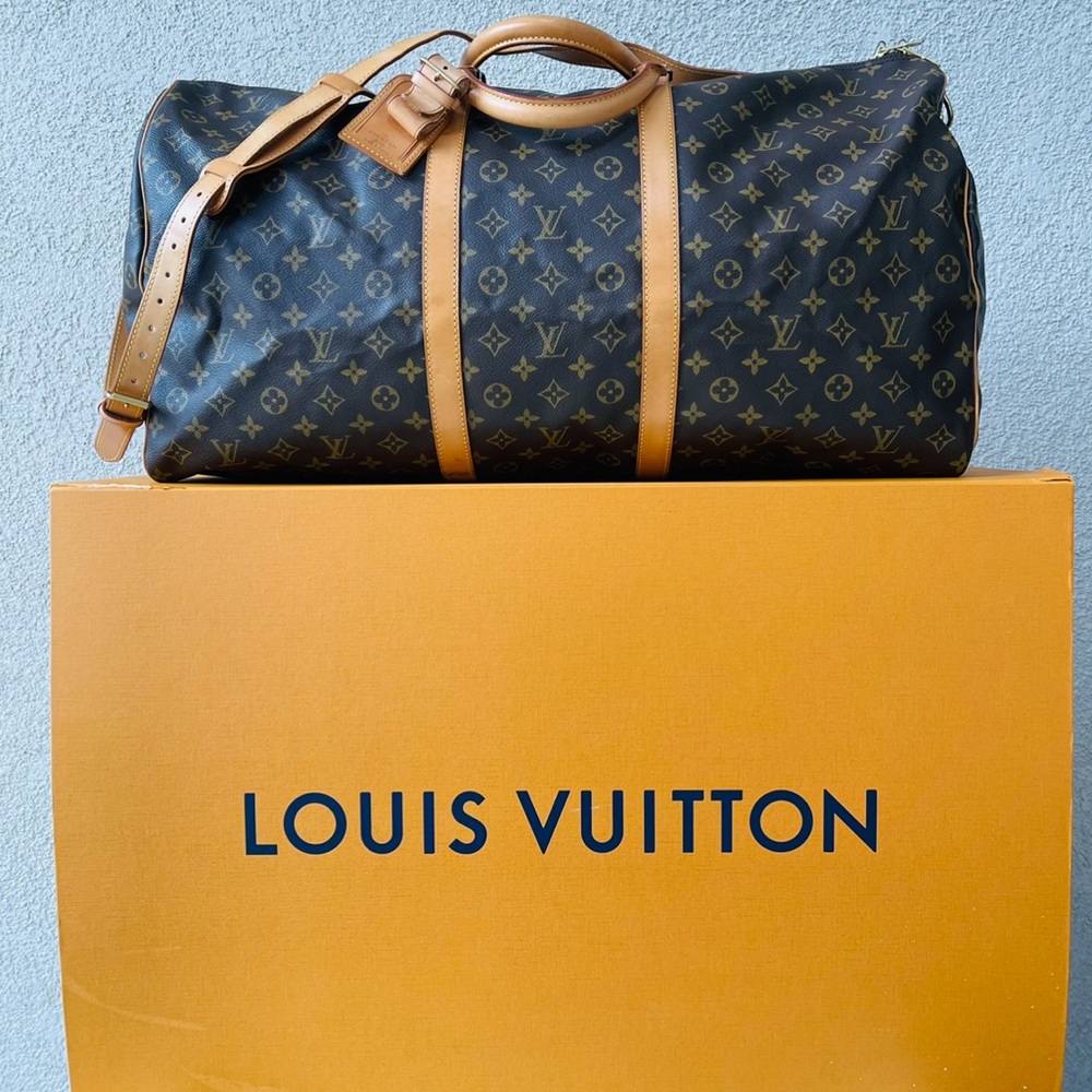 LOUIS VUITTON BANDOULIERE 60 COMES WITH LOUIS VUITTON LARGE BOX!